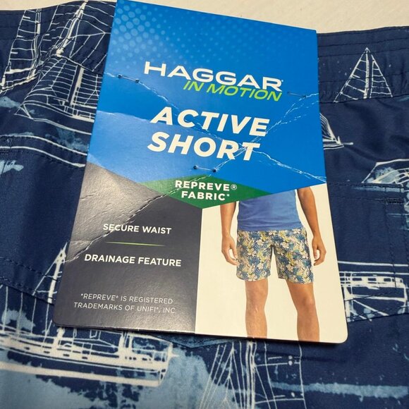 Haggar In Motion Active Short - Picture 2 of 8